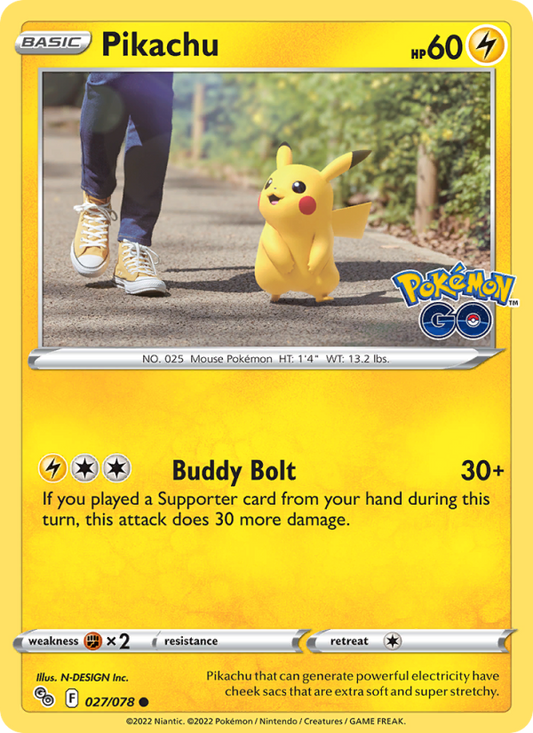Pikachu (27) - [Pokemon Go] - (027/078)