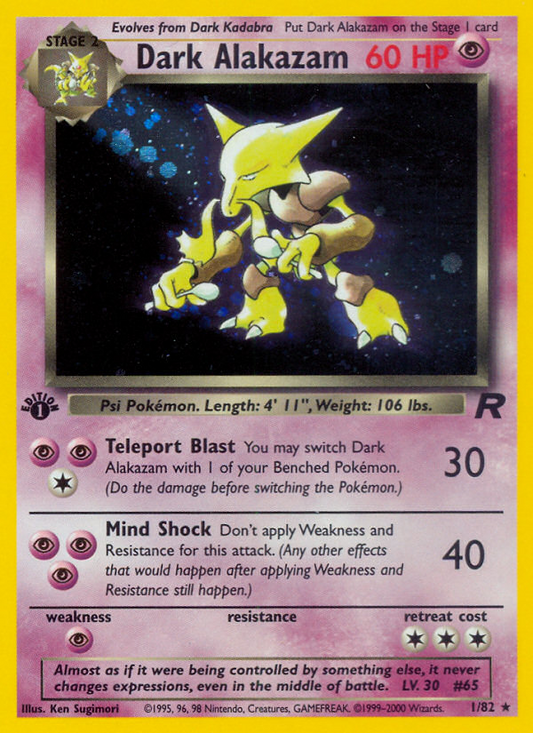 Dark Alakazam - [Team Rocket] - (1)