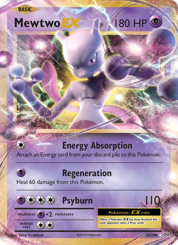Mewtwo EX - [Evolutions] - (52/108)