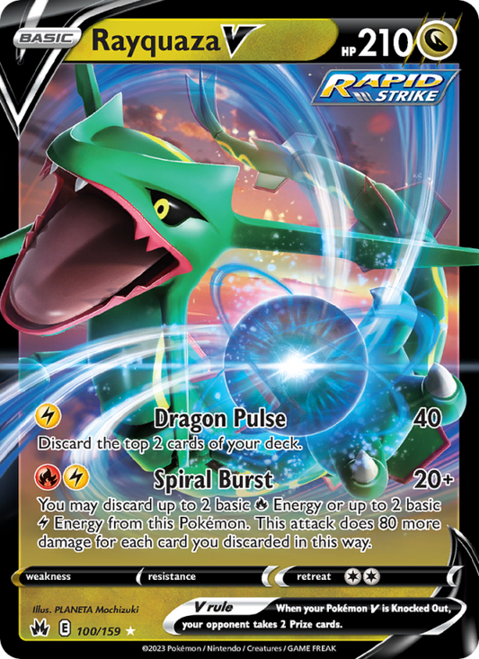 Rayquaza V - [Crown Zenith] - (100/159)