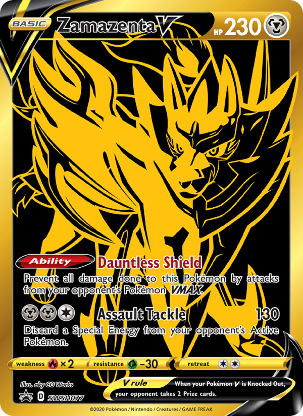 Zamazenta V - [Sword & Shield Promo] - (SWSH077)