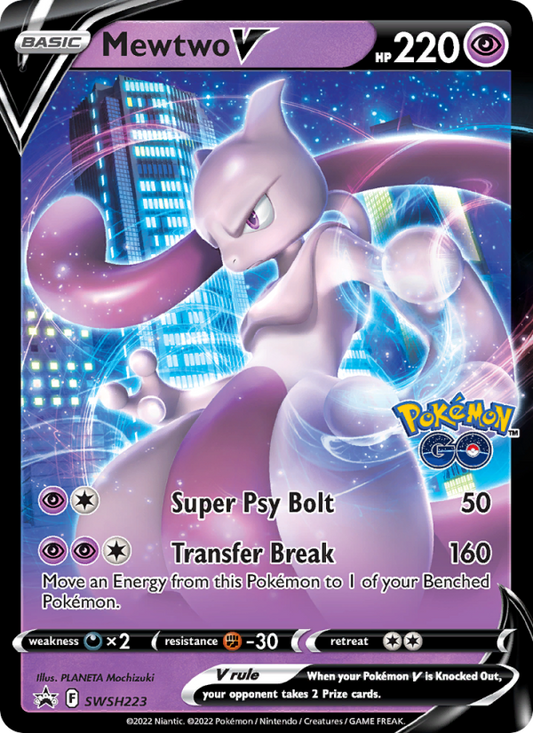 Mewtwo V - [Sword & Shield Promo] - (SWSH223)