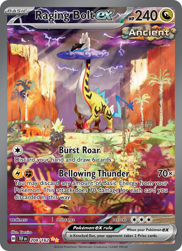 Raging Bolt ex - [Temporal Forces] - (208/162)