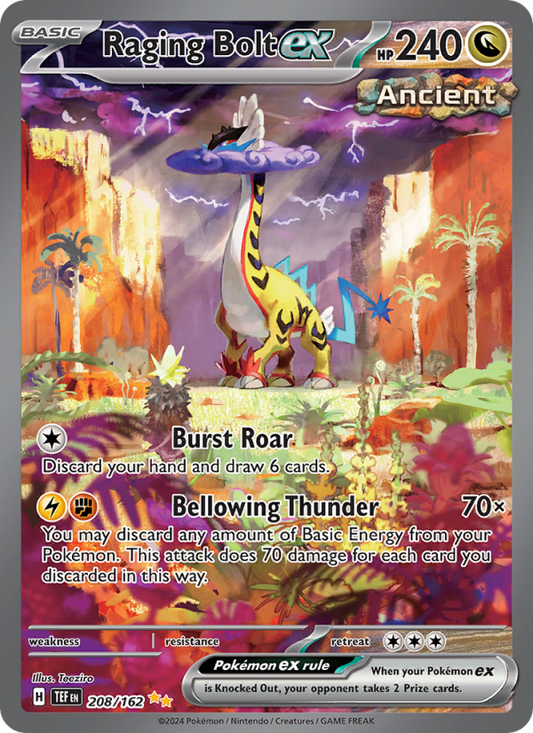Raging Bolt ex - [Temporal Forces] - (208/162)