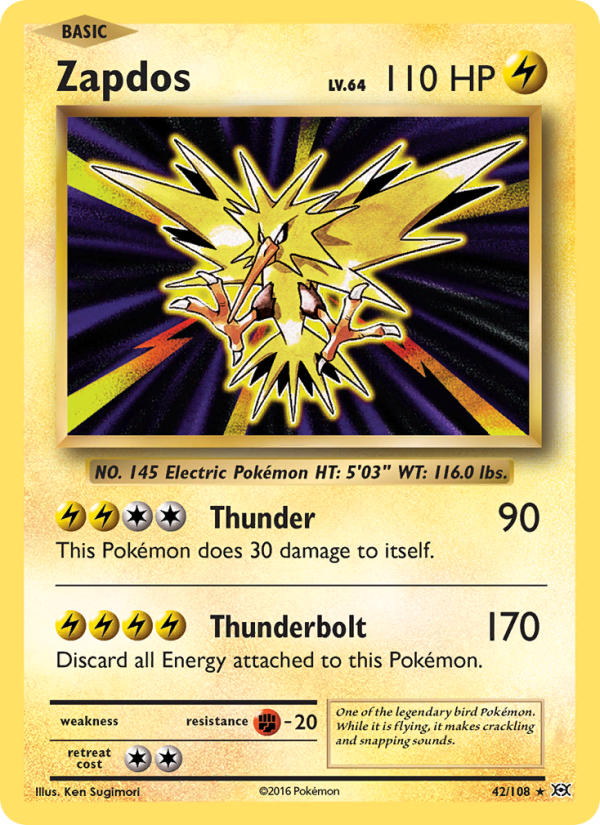 Zapdos - [Evolutions] - (42/108)