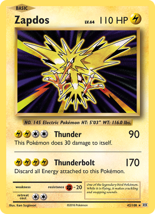 Zapdos - [Evolutions] - (42/108)