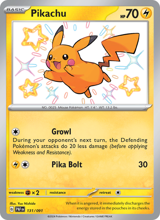 Pikachu - [Paldean Fates] - (131/091)