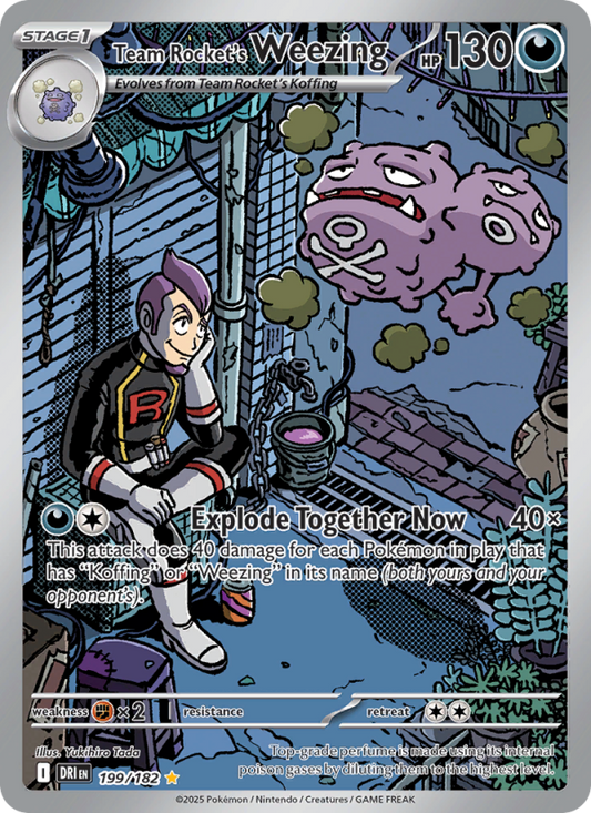 Team Rocket's Weezing - [Destined Rivals] - (199/182)