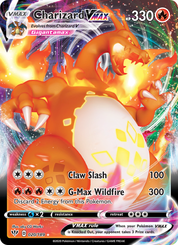 Charizard VMAX - [Darkness Ablaze] - (020/189)