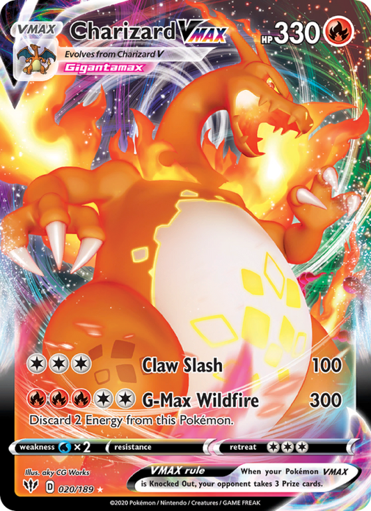Charizard VMAX - [Darkness Ablaze] - (020/189)