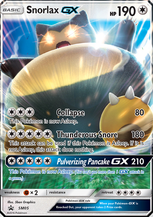 Snorlax GX - [Sun & Moon Promo] - (SM05)