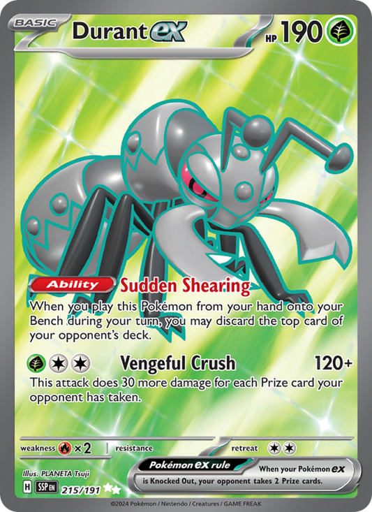 Durant ex - [Surging Sparks] - (215/191)