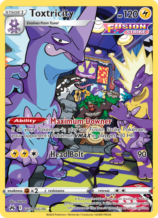 Toxtricity - [Crown Zenith: Galarian Gallery] - (GG09/GG70)