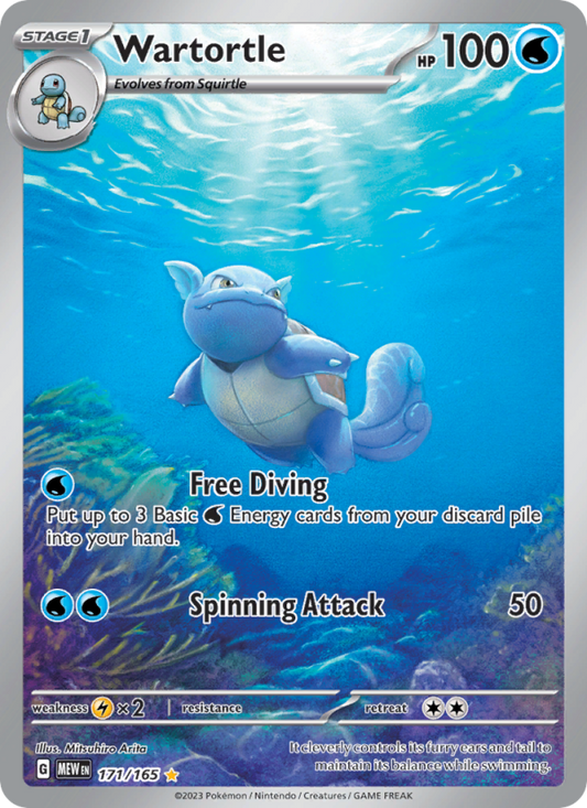 Wartortle - [SV: 151] - (171/165)