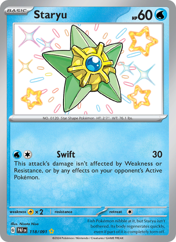 Staryu - [Paldean Fates] - (118/091)