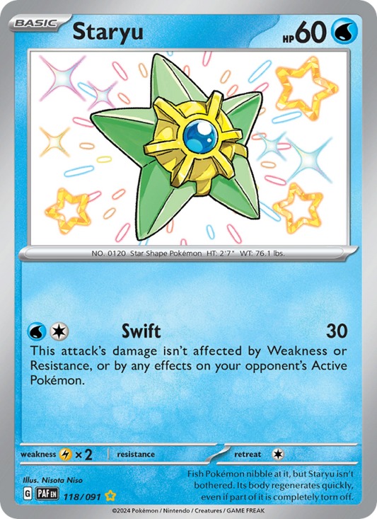 Staryu - [Paldean Fates] - (118/091)