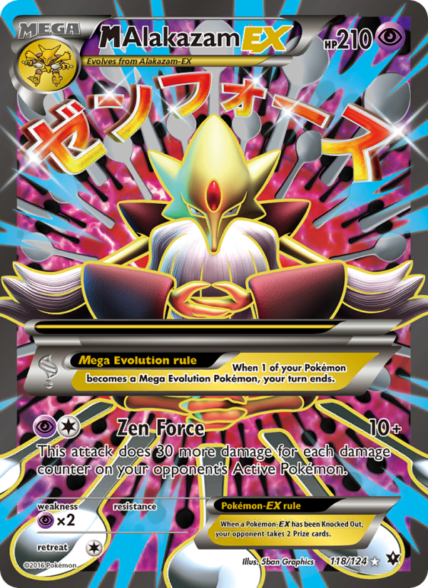 M Alakazam EX (Full Art) - [XY - Fates Collide] - (118)