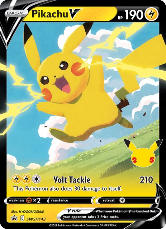 Pikachu V - [Sword & Shield Promo] - (SWSH143)