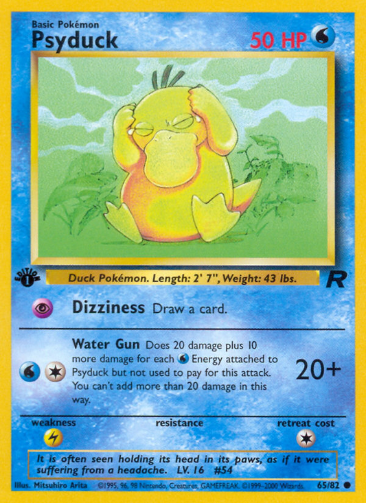 Psyduck - [Team Rocket] - (65)