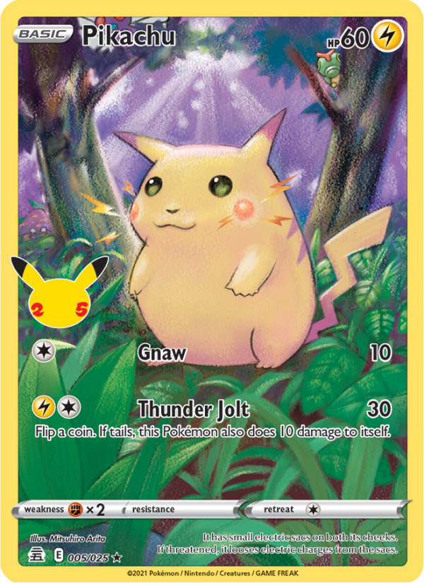 Pikachu - [Celebrations] - (005/025)