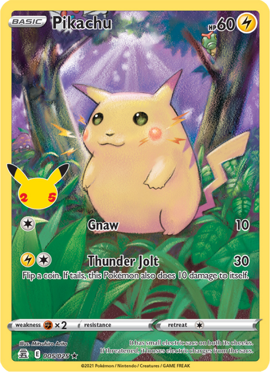 Pikachu - [Celebrations] - (005/025)