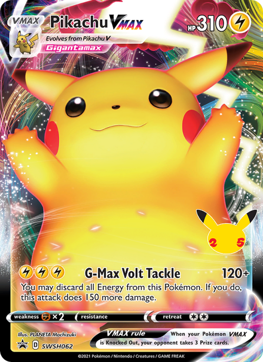 Pikachu VMAX - [Sword & Shield Promo] - (SWSH062)