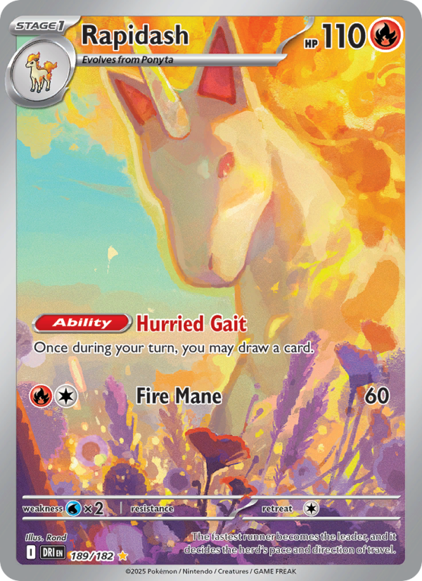 Rapidash - [Destined Rivals] - (189/182)